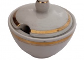 MUSZTARDNICZKA PORCELANOWA  